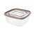 Vianda Pote 2,85 lts Plástico Click BEIGE