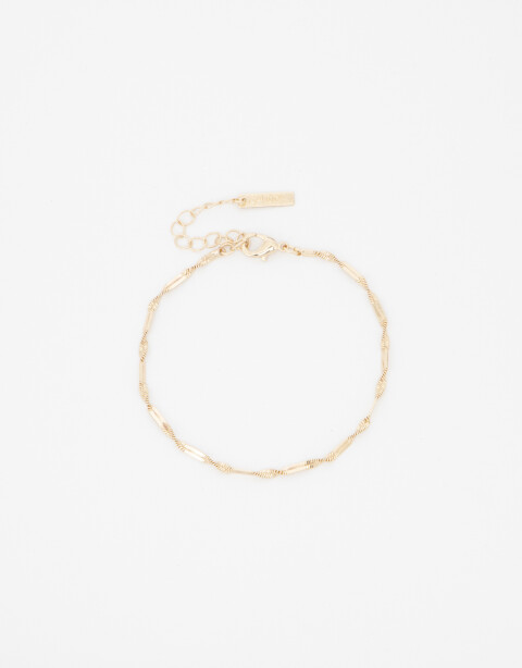 Pulseras Flexibles Metal Pulsera Flexible Metal Torzada - Dorado