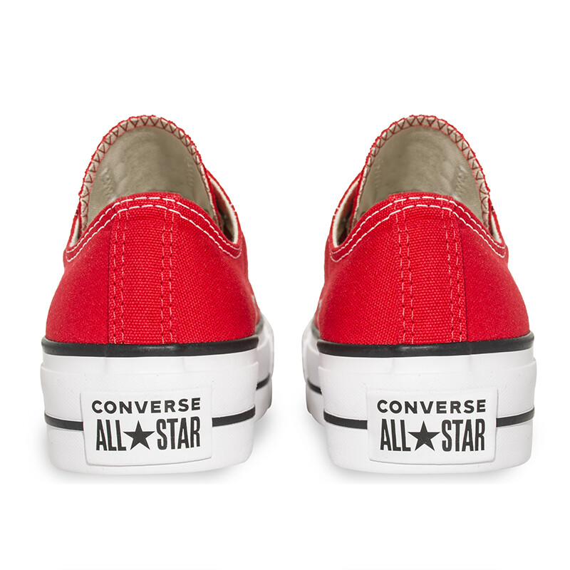 Championes Converse Chuck Taylor As Lift Ox de Mujer - 166586C-557145C Rojo