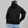 Suede Hoodie Black
