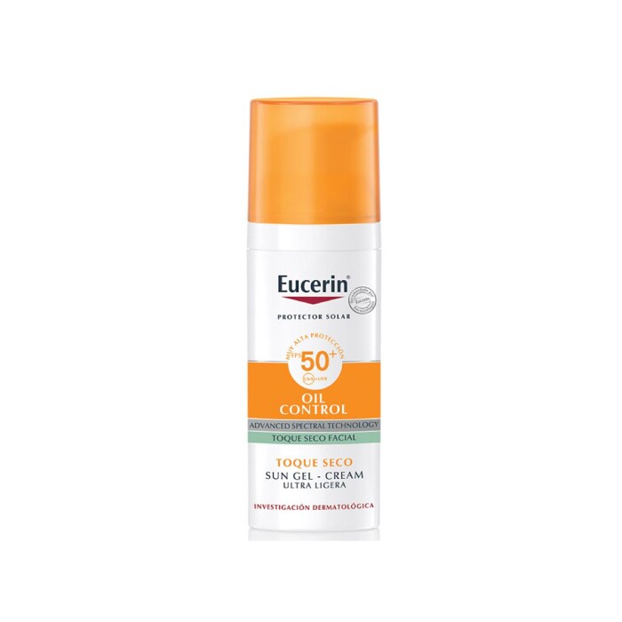 EUCERIN SUN SPF50+FACIAL T.SECO OIL CONT única