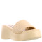 Sandalias de Mujer Miss Carol RIN con una tira y plataforma Beige