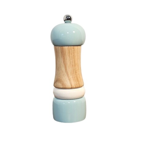 Molinillo Pimentero Salero de Madera Cocina Verde