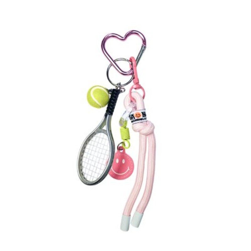 Llavero con accesorios- Raqueta Tenis Llavero Con Accesorios- Raqueta Tenis