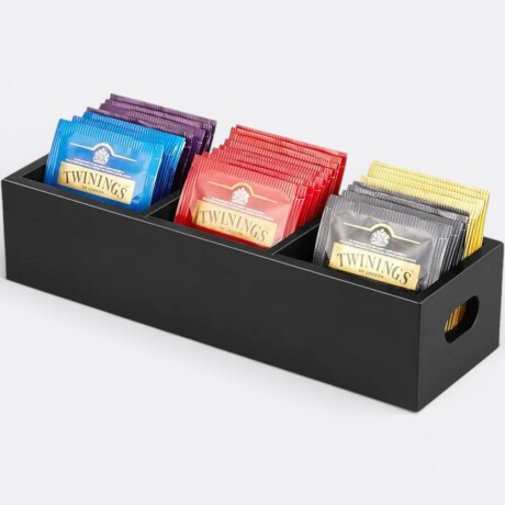 Caja Organizadora de Té Sin Tapa Caja Organizadora de Té Sin Tapa