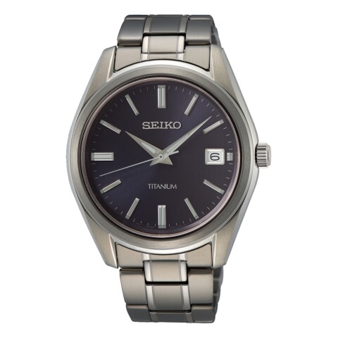 Reloj Seiko SUR373P1 para hombre con correa de Titanio Azul