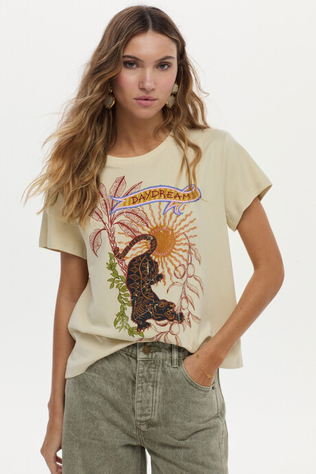 Remera Daydream Beige