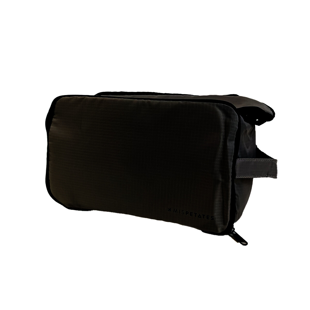 Neceser grande con solapas para viajar negro 