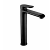 Griferia de lavatorio Monocomando Alto de mesada Alassio Negro Mate Griferia De Lavatorio Monocomando Alto De Mesada Alassio Negro Mate