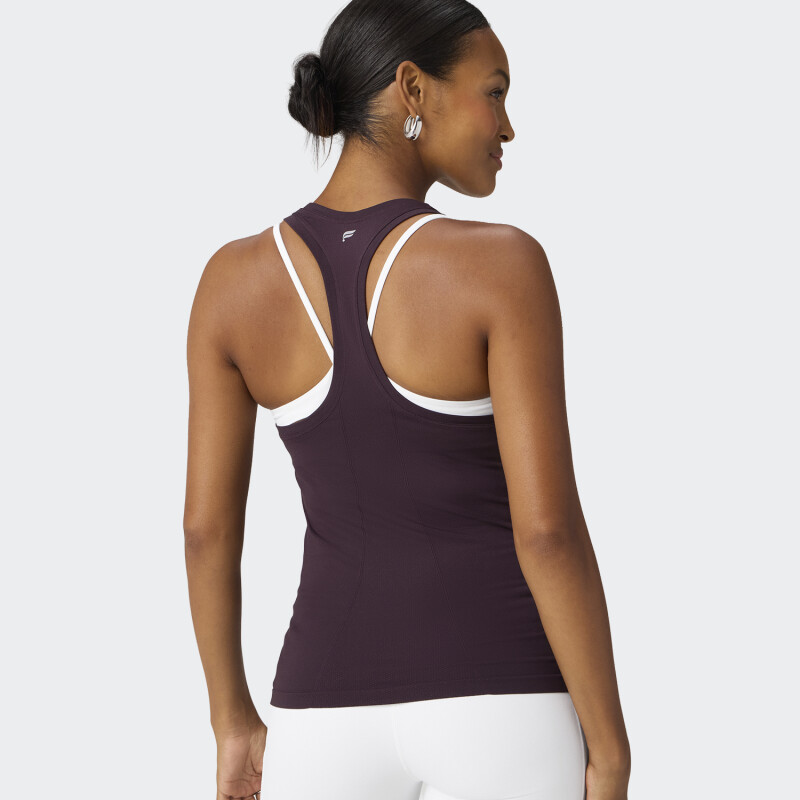 Musculosa Fabletics Tech+ Racerback Oxblood