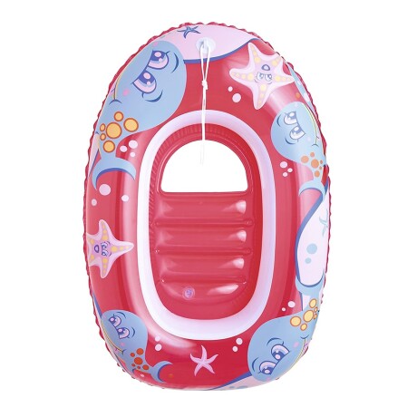 Bote Inflable Infantil Con Cuerda Marca Bestway Calidad Hts Rojo