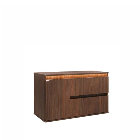 Mueble de baño suspendido Adelaida 90 cm Cacau sin bacha Mueble De Baño Suspendido Adelaida 90 Cm Cacau Sin Bacha