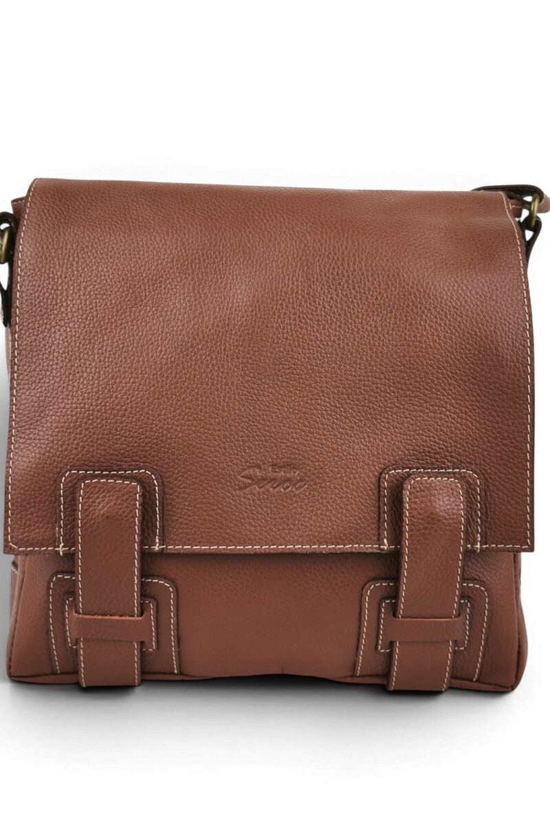 Morral en Cuero Genuino - Pieza Única de Calidad Premium Morral en Cuero Genuino - Pieza Única de Calidad Premium