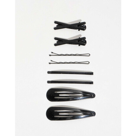 Set De Hebillas Negro