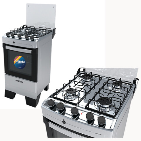 COCINA ENXUTA CENX 27542T -Titanium 4H Grill Sin color
