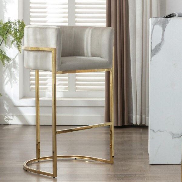 BANQUETA SCARLET SHOCK BAR BEIGE