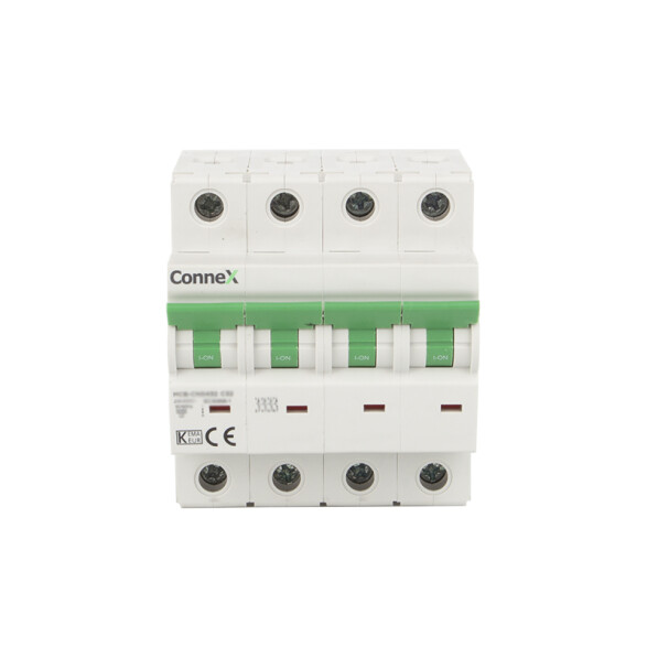 Llave térmica 4P 25A 6kA IEC 60898-1 CN0425