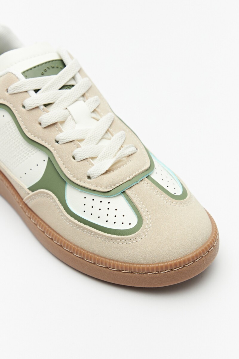 ZAPATILLA GOLETTA Verde Grisáceo
