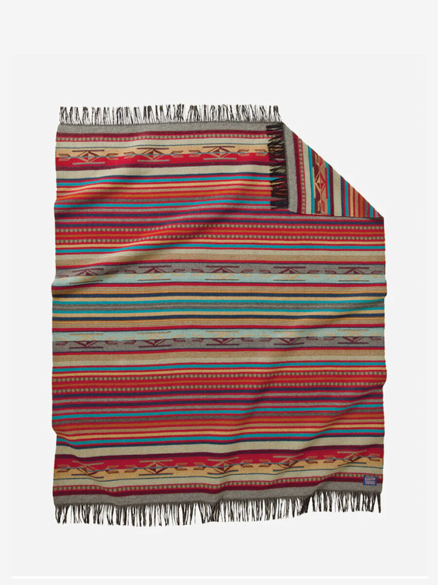 MANTA JACQUARD FRINGED 