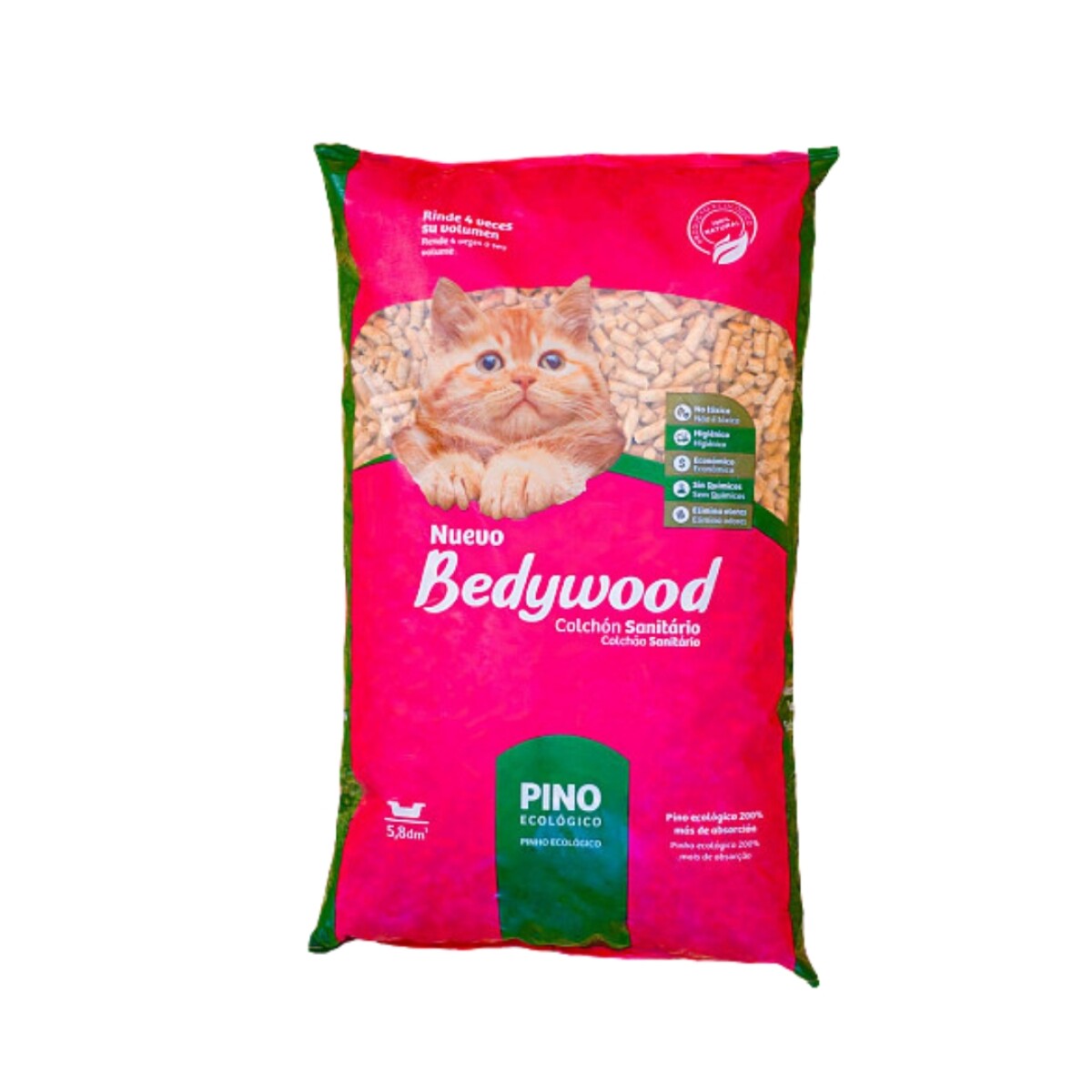 Pellet Bedywood 5.8 M3 4kg 