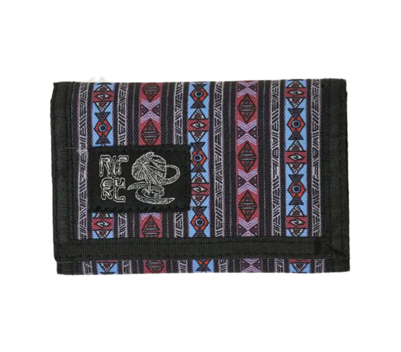 Billetera Rip Curl Solid Rock Surf Wallet - Negro con Diseño 