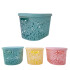 OUTLET Canasto organizador c/ tapa 25*18*14 cm Outlet Canasto Organizador C/ Tapa 25*18*14 Cm