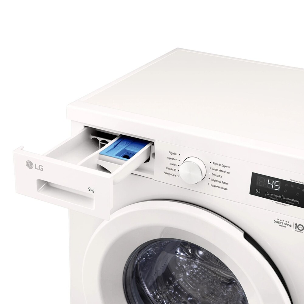 Lavarropas Carga Frontal Blanco - Modelo WM9GWVFS6 - LG Lavarropas Carga Frontal Blanco - Modelo WM9GWVFS6 - LG