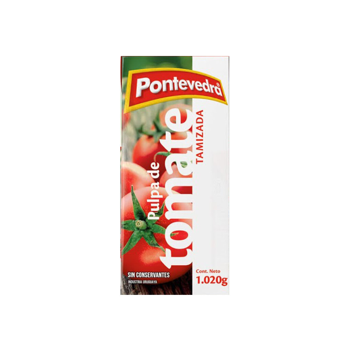 Pulpa de Tomate PONTEVEDRA Tamizada sin tapa 1020grs 