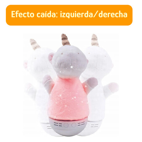 Lampara De Noche Bebés León Melodías Luz 7Colores 10Melodías Unicornio