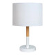 Lampara Portatil De Escritorio Led Nordica Florencia Blanco