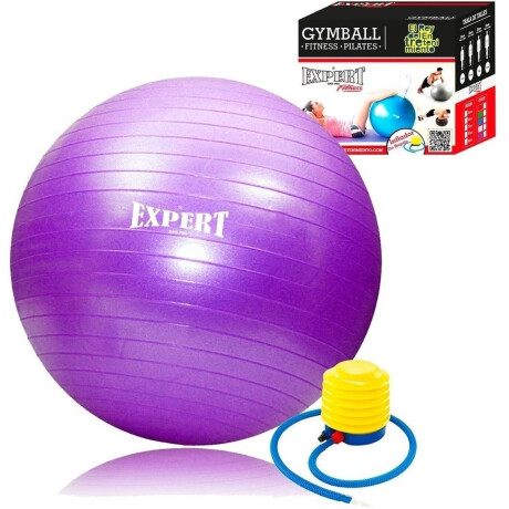 Pelota De Pilates 55cm Aerobics Fitness + Inflador Aleatorio