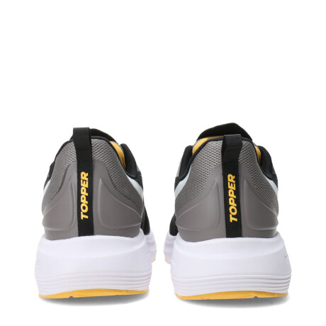 Championes Unisex Topper Stance 3 Negro - Gris