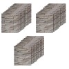 30 Placas Revestimiento Pared Autoadhesiva 70x77cm Promo X30 Piedra Clara