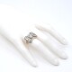 Anillo Oro Blanco 18K Y Brillantes Anillo Oro Blanco 18K Y Brillantes
