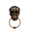 Colgante decorativo Halloween puerta con calavera Dorado