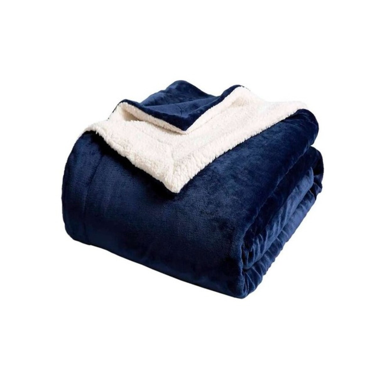 MANTA CORDERITO POLYESTER COLOR AZUL 200X230 NOVA28 - AZUL 