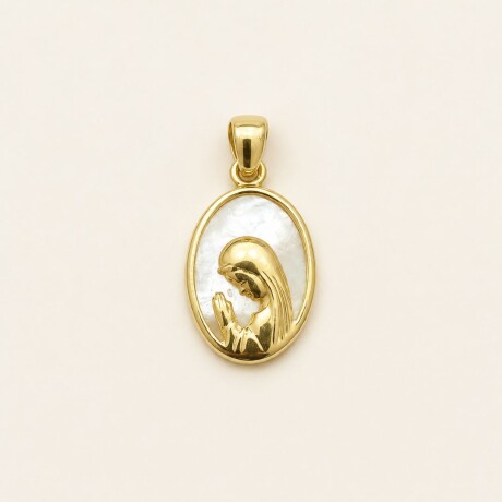 Medalla Virgen Niña - Oro 18k Medalla Virgen Niña - Oro 18k