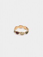 Anillo Con Esmalte multicolor