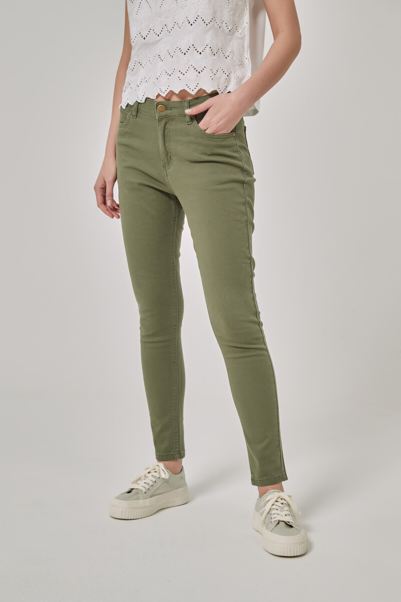 Pantalon Bardot - Verde Militar 