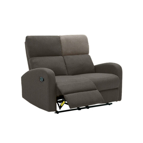 Sillon reclinable dos TAOS, de apertura mecanica, tapizada en tela GRIS