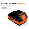 Batería de litio 18v - 4.0 amp Batería De Litio 18v - 4.0 Amp