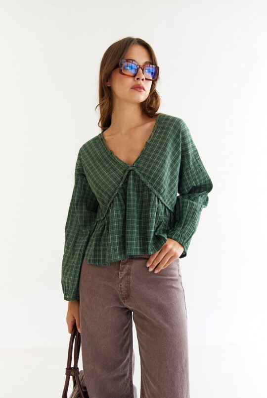 Blusa Centa Verde