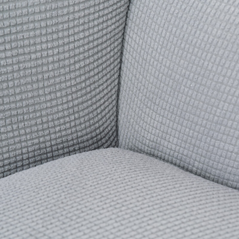 Funda Sillón 1 Cuerpo Lisa gris claro
