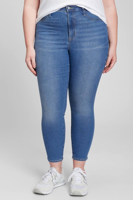 Jean Favorite Jegging Tiro Alto Mujer Medium Sun