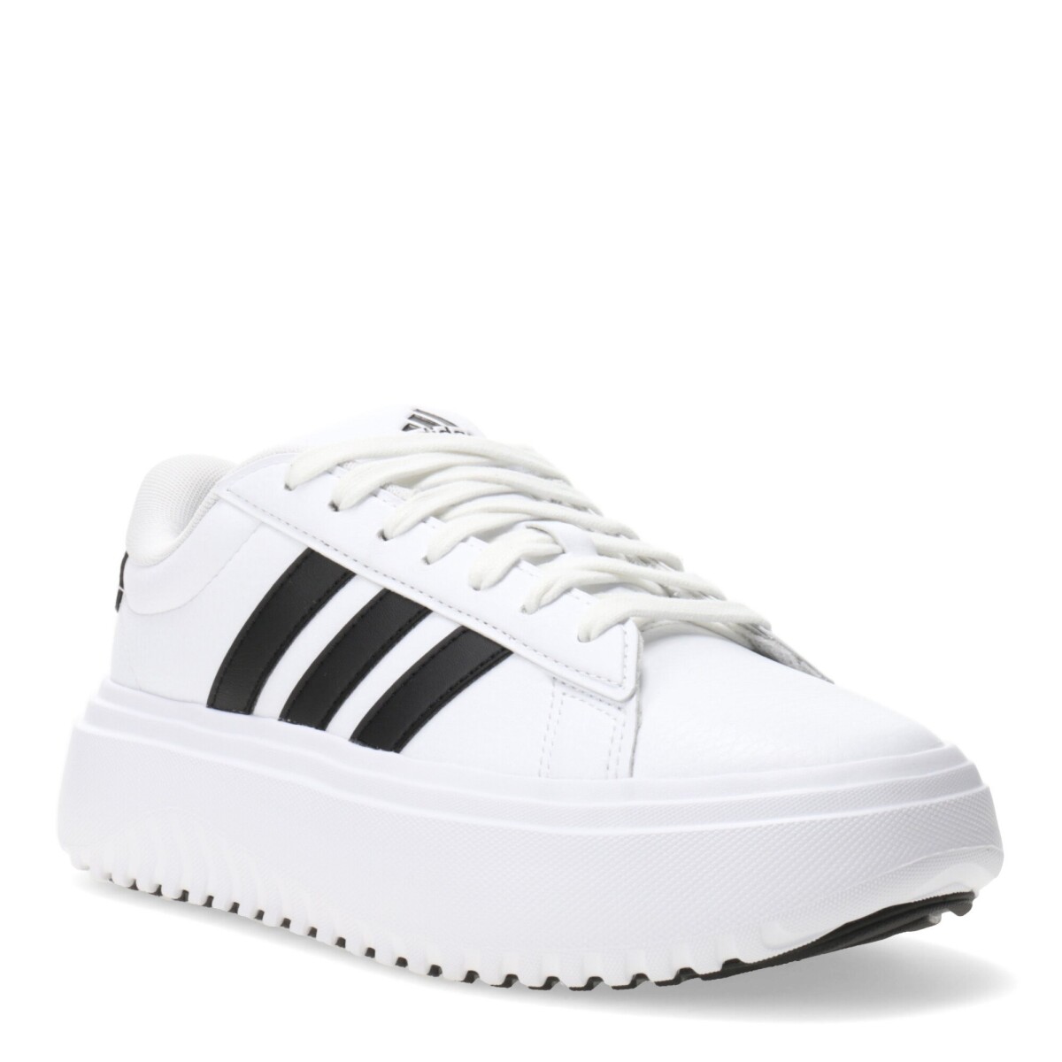 Championes de Mujer Adidas Grand Court Plataforma - Blanco - Negro 