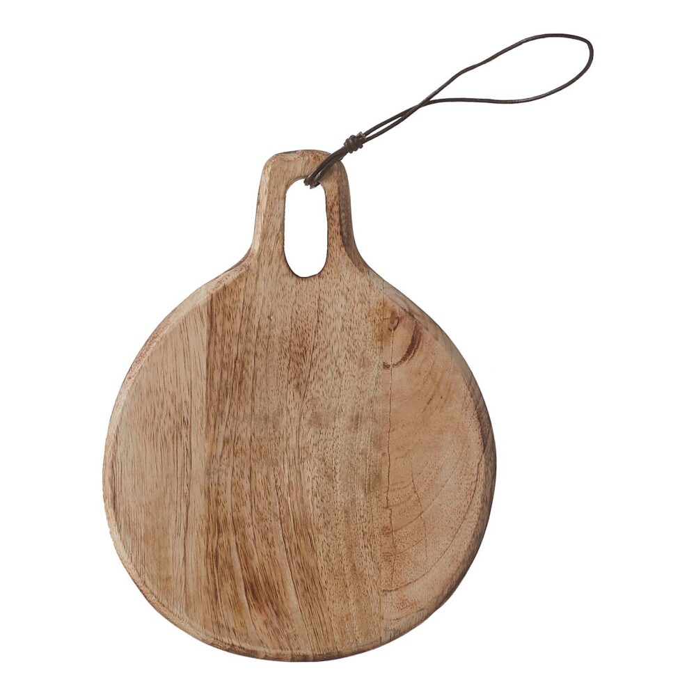 TABLA REDONDA MADERA NATURAL-BEIGE DUKO