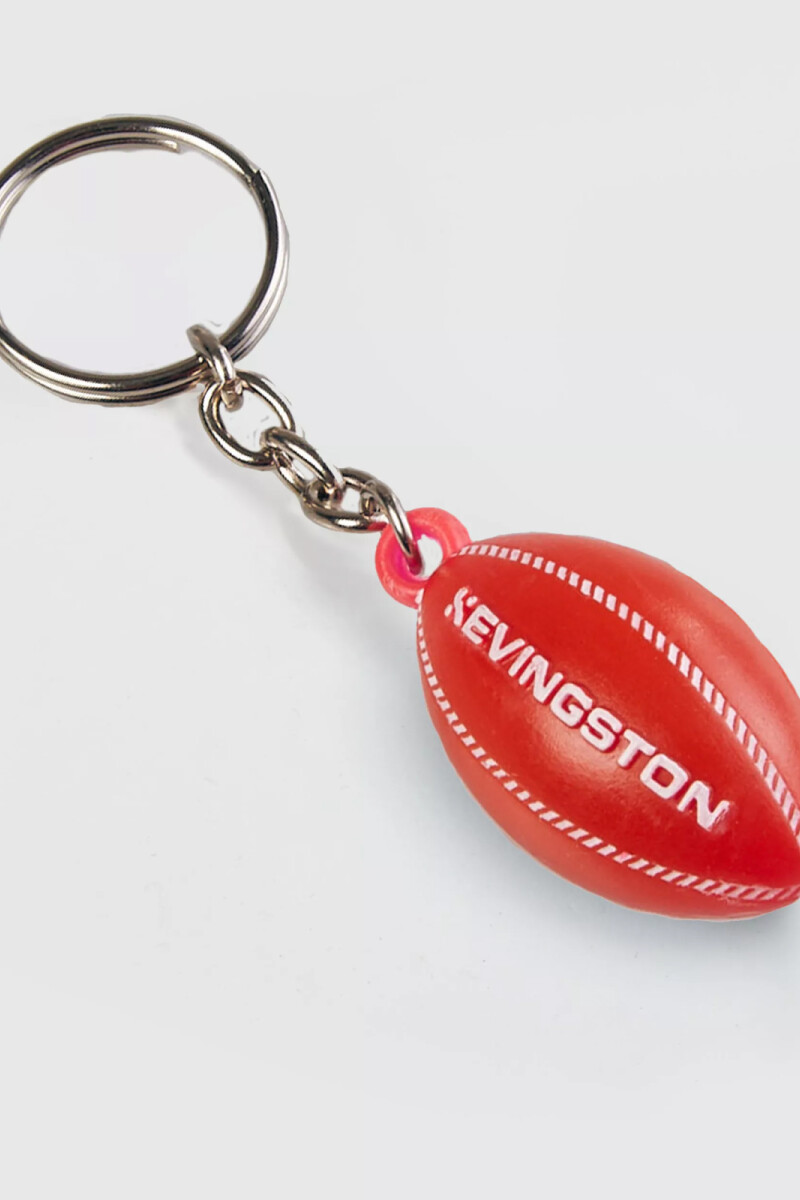 Llavero Pelota Rojo Claro