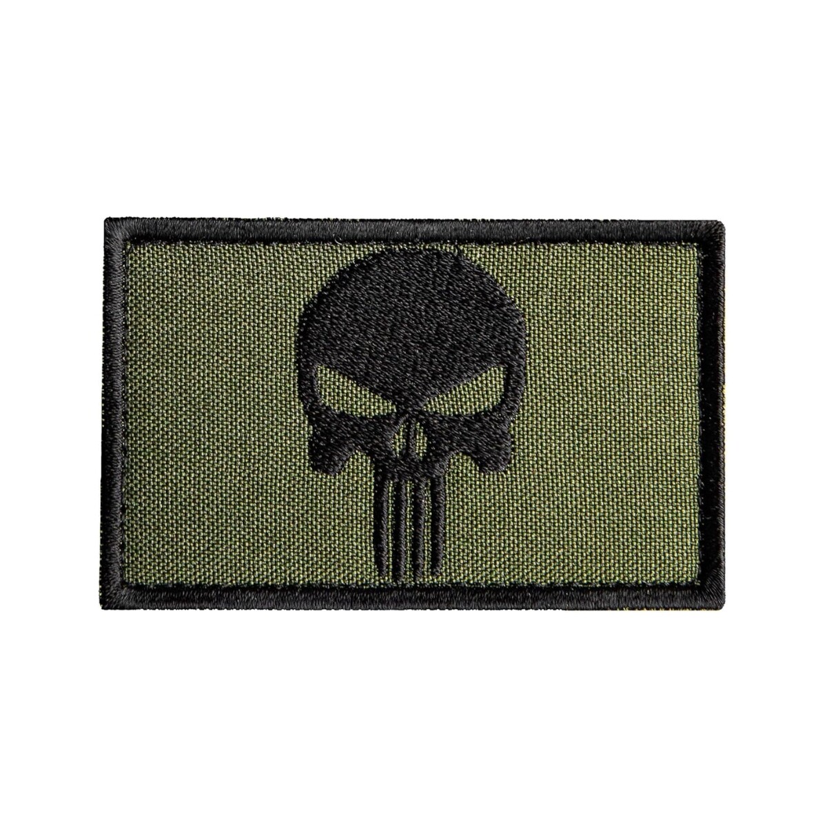 Parche bordado bandera Punisher - Verde 
