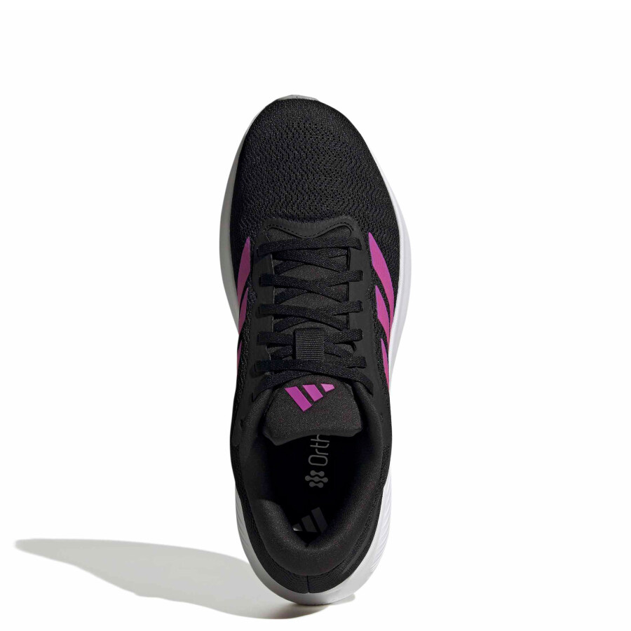 Championes de Mujer Adidas Response Runner 2 Negro - Fucsia