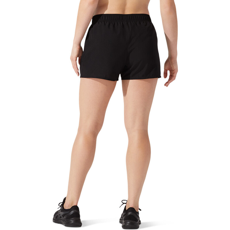 Silver 4In Short - Mujer Black